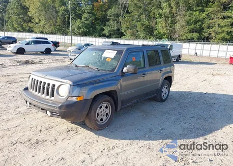 2012 Jeep Patriot Sport из США, поврежденный, VIN 1C4NJPBA8CD673097